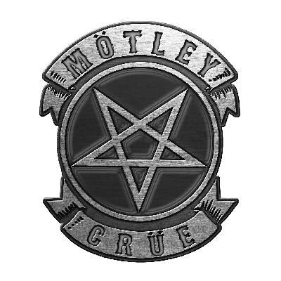 Motley Crue | Pin Badge Pentagram