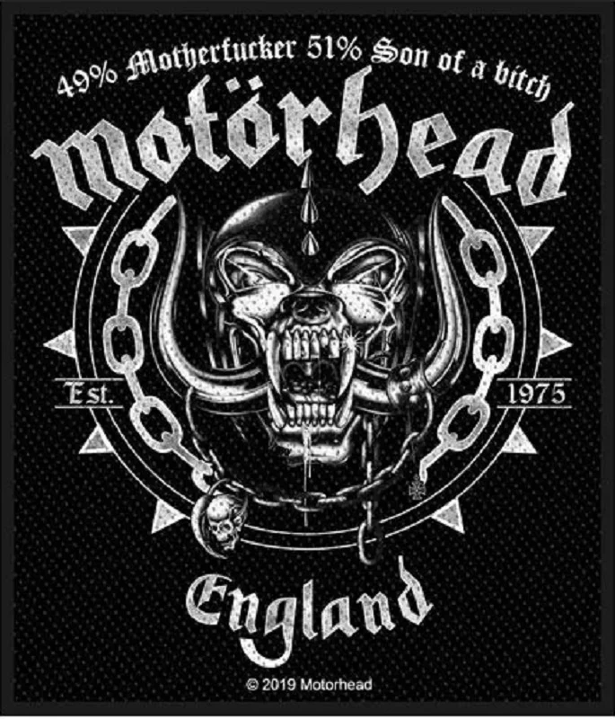 Motorhead | Ball & Chain Woven Patch