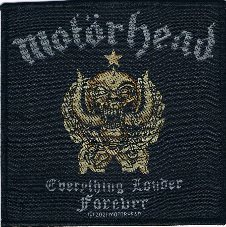 Motorhead | Everything Louder Forever Woven Patch - Image 2