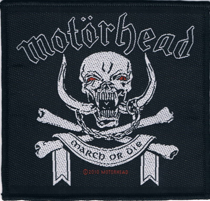 Motorhead | March Or Die Woven Patch - Image 2