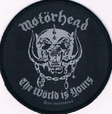 Motorhead | The World Is Yours Woven Patch