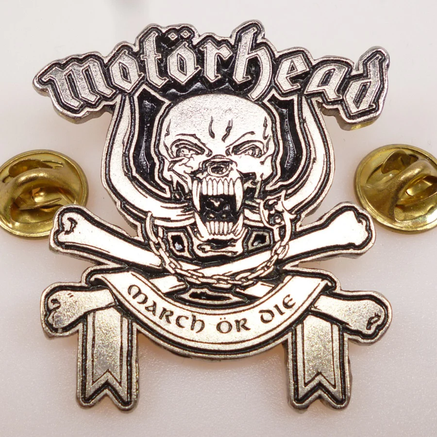 Motorhead | Pin Badge March Or Die - Image 2