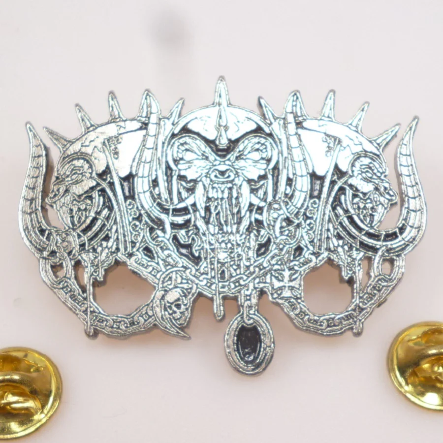Motorhead | Pin Badge War Pig 3 Silhouettes - Image 2
