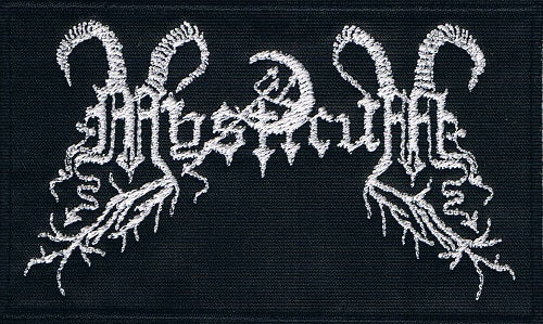Mysticum | Stitched White Logo