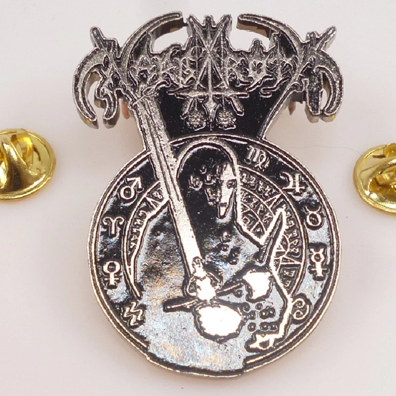 Nargaroth | Pin Badge Black Metal ist Krieg - Image 2