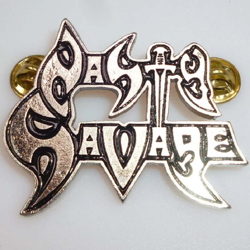 Nasty Savage | Pin Badge Logo - Image 2