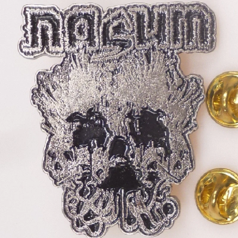 Nasum | Pin Badge Logo Skulls - Image 2