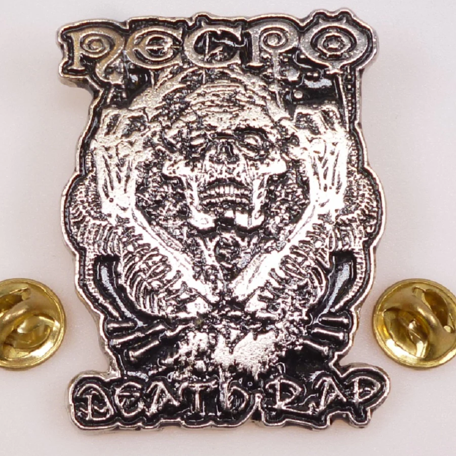 Necro | Pin Badge Death Rap - Image 2