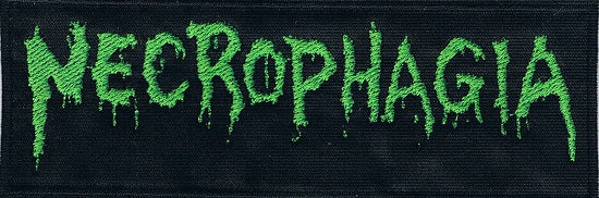 Necrophagia | Stitched Green Logo