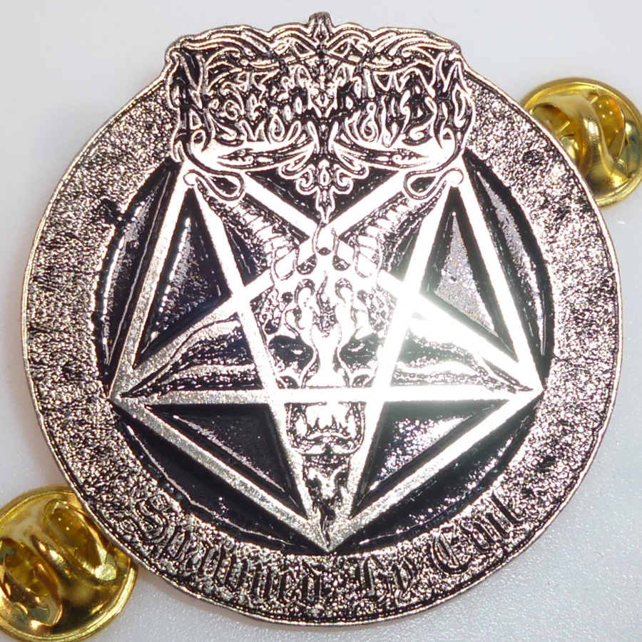 Necrophobic | Pin Badge Spawned by Evil - Image 2