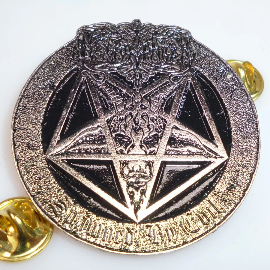 Necrophobic | Pin Badge Spawned by Evil - Image 3
