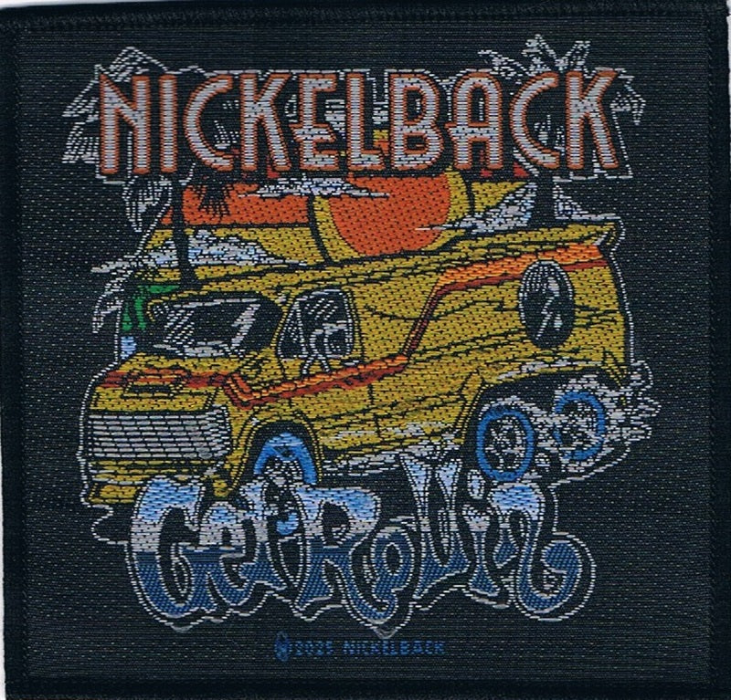 Nickelback | Get Rollin' Woven Patch - Image 2