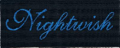 Nightwish | Stitched Blue Logo