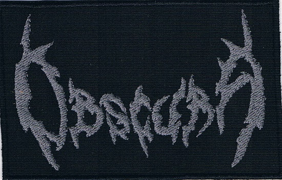 Obscura | Stitched Grey Logo