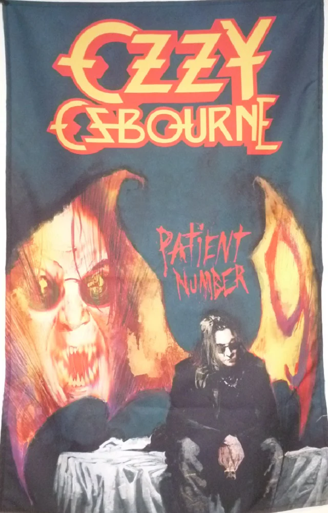 Ozzy Osbourne | Patient No.9 Flag - Image 2