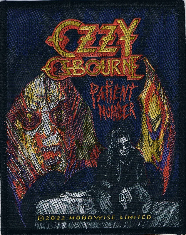 Ozzy Osbourne | Patient No.9 Woven Patch - Image 2