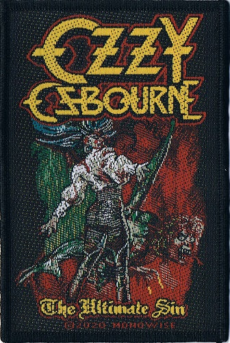 Ozzy Osbourne | The Ultimate Sin Woven Patch - Image 2
