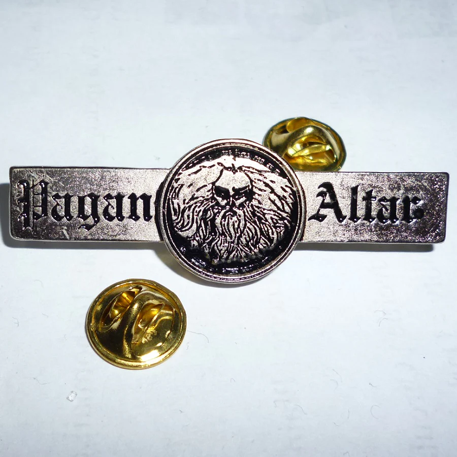 Pagan Altar | Pin Badge Logo - Image 2
