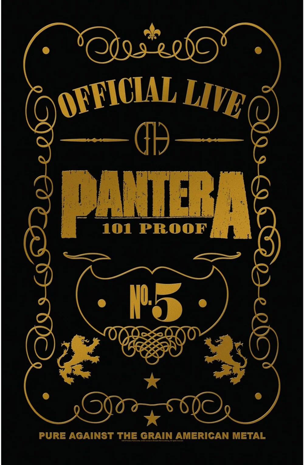 Pantera | Official Live 101 Proof Flag
