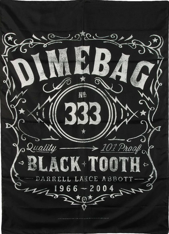 Pantera | Dimebag Black Tooth Label Flag - Image 2