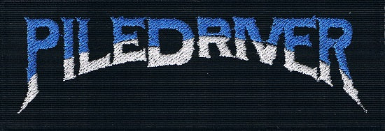 Piledriver | Stitched Blue White Logo
