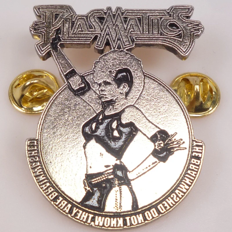 Plasmatics | Pin Badge Brainwashed - Image 3