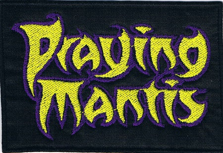 Praying Mantis | Stitched Yellow Purple Logo