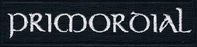 Primordial | Stitched White Logo