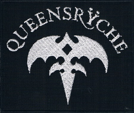 Queensrÿche | Stitched White Sign Logo