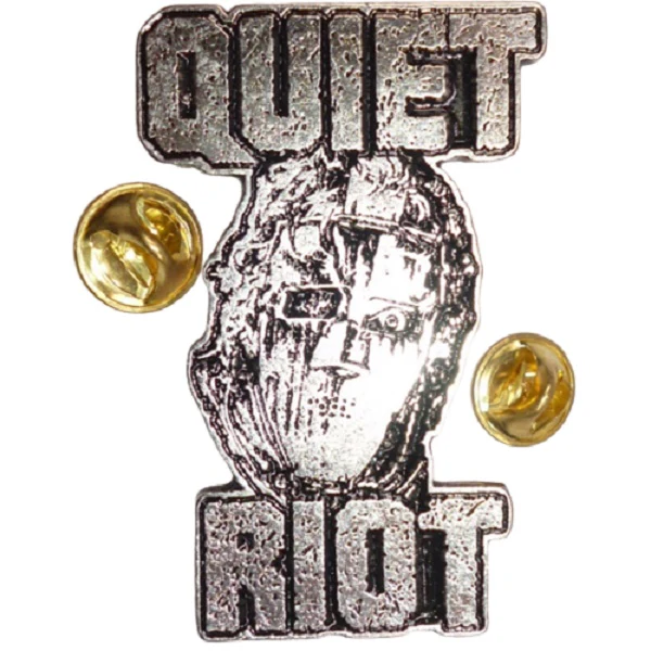 Quiet Riot | Pin Badge Metal Health Head