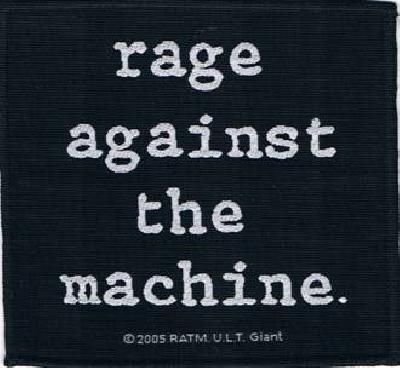 Rage Against The Machine | Typewriter Logo