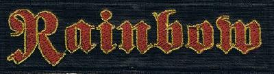 Rainbow | Stitched Red Gold Logo