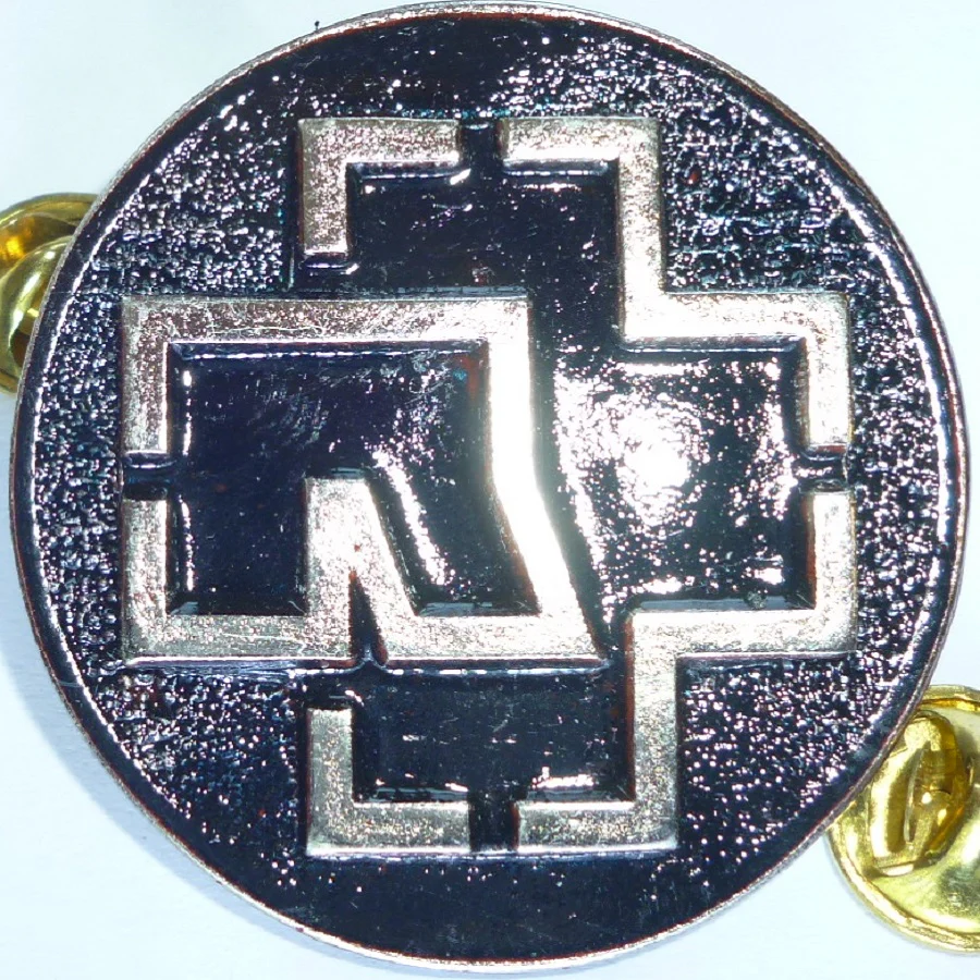 Rammstein | Pin Badge Logo Round - Image 2