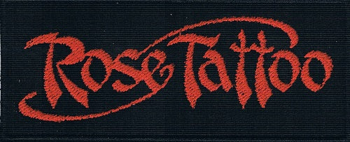 Rose Tattoo | Stitched Red Logo