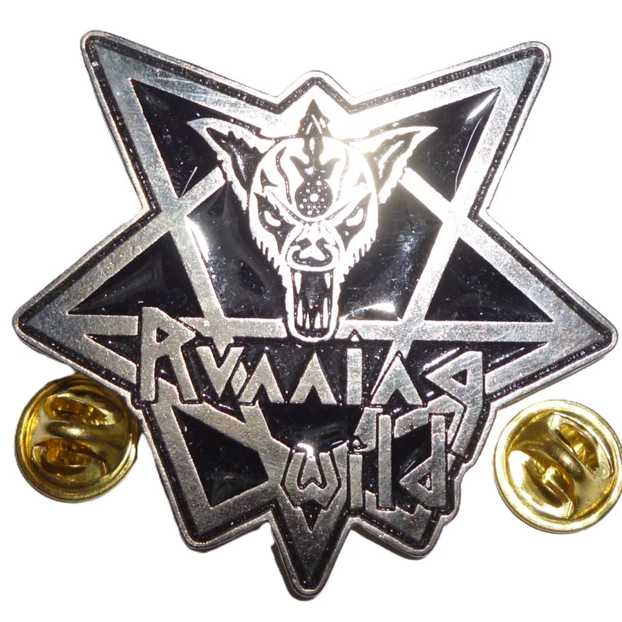 Running Wild | Pin Badge 1984 - Image 2