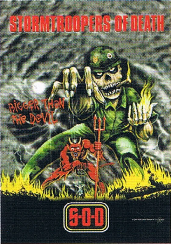 S.O.D. | Bigger Than The Devil Flag