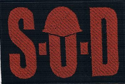 S.O.D. | Stitched Red Logo