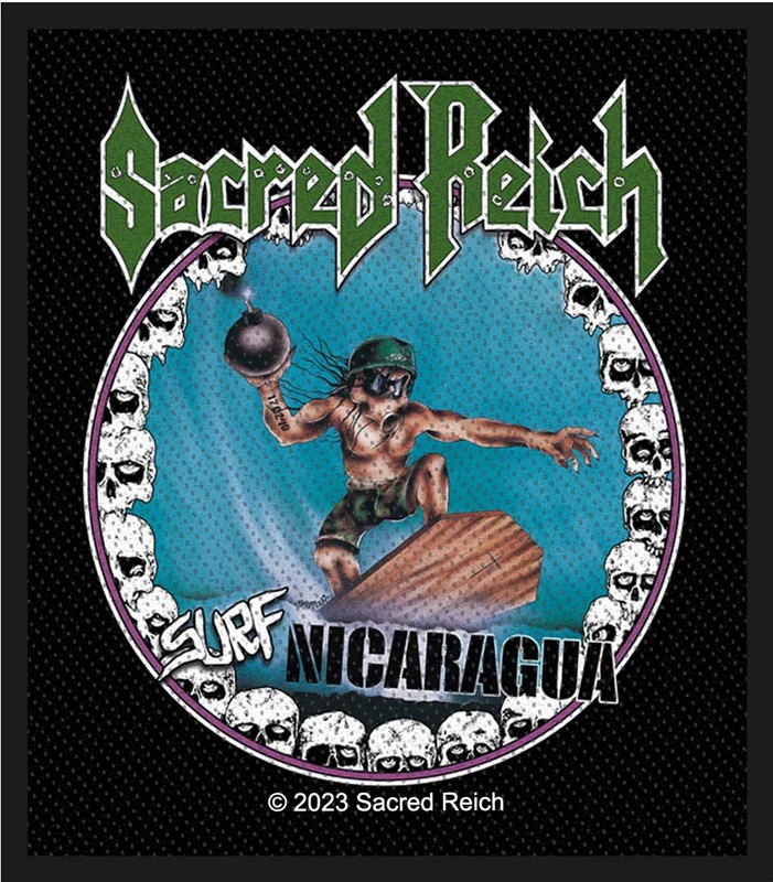 Sacred Reich | Surf Nicaragua Woven Patch