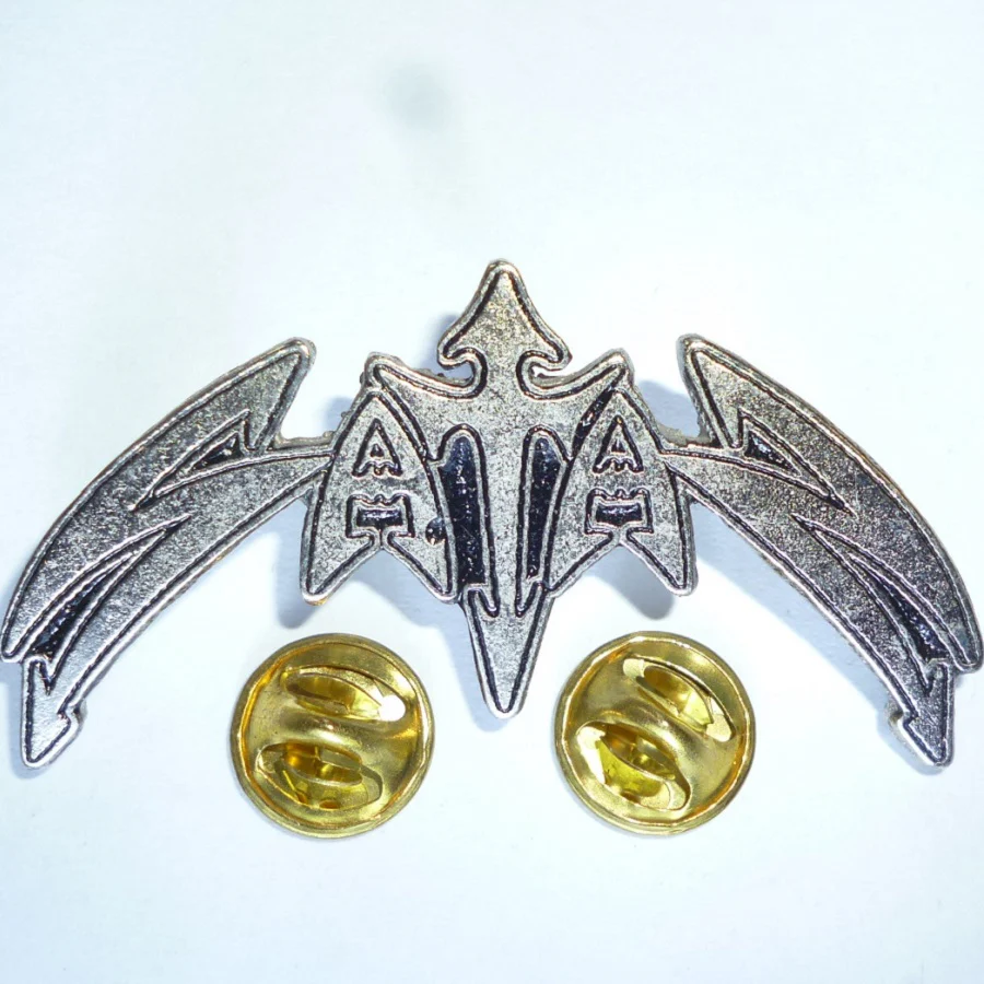 Satan | Pin Badge Silver Logo