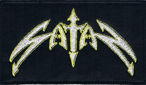 Satan | Stitched Yellow White Logo