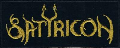 Satyricon | Stitched Gold Logo