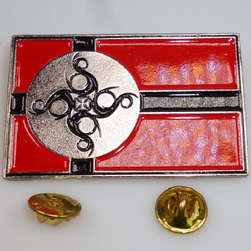 Satyricon | Pin Badge Flag Norge - Image 2