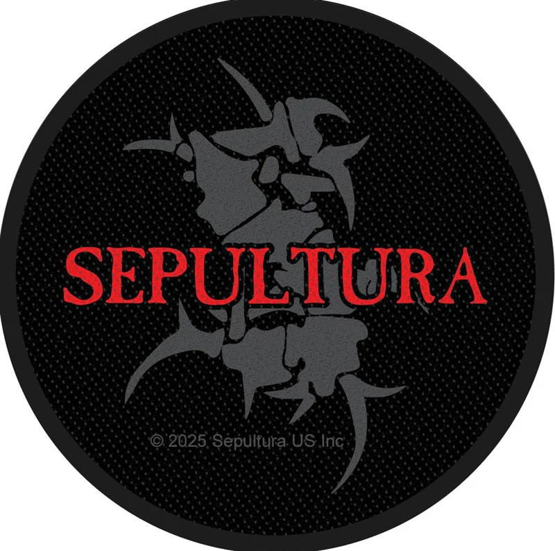 Sepultura | Logo Tribal Circular Woven Patch