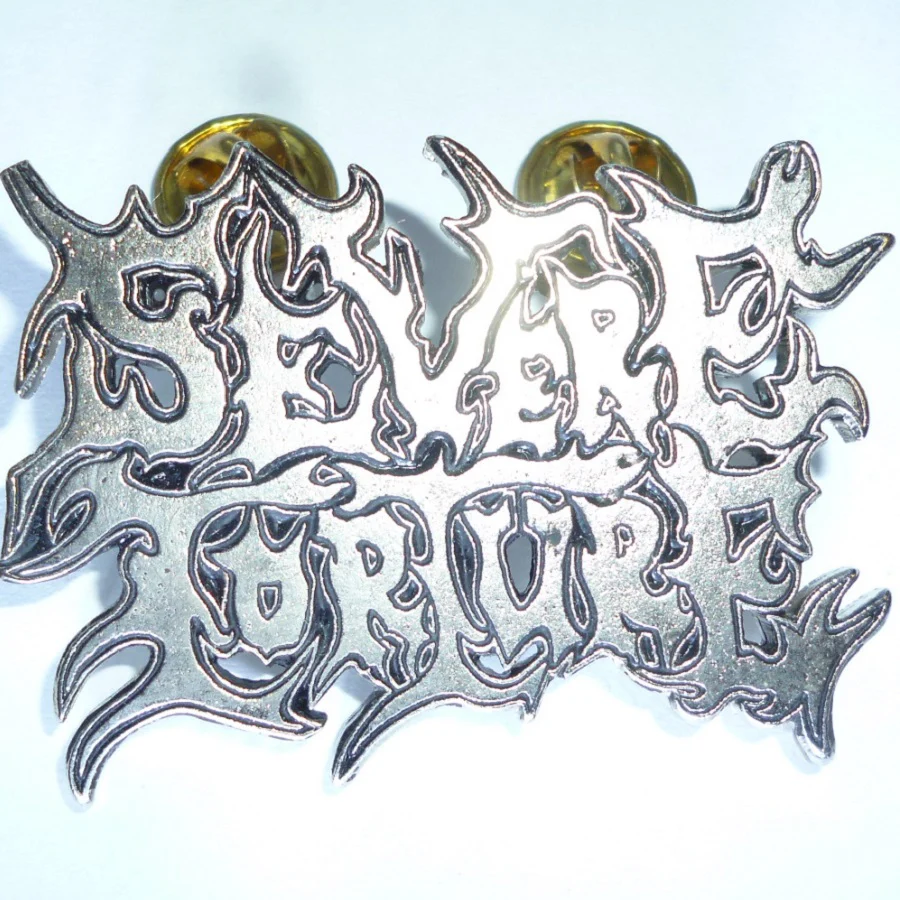 Severe Torture | Pin Badge Logo