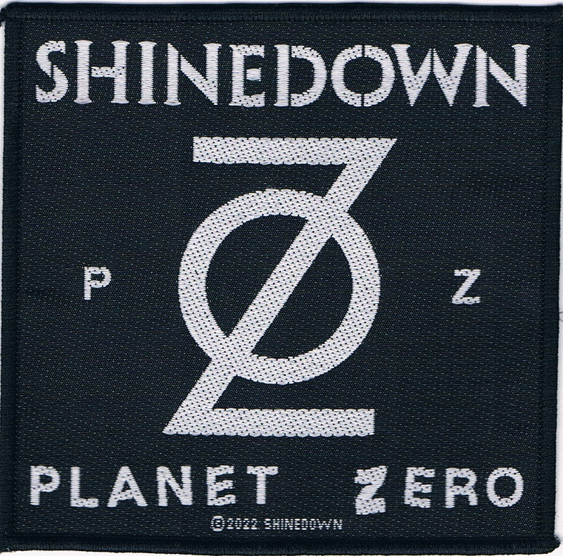 Shinedown | Planet Zero Woven Patch - Image 2