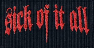 Sick of it All | Stitched Red Logo