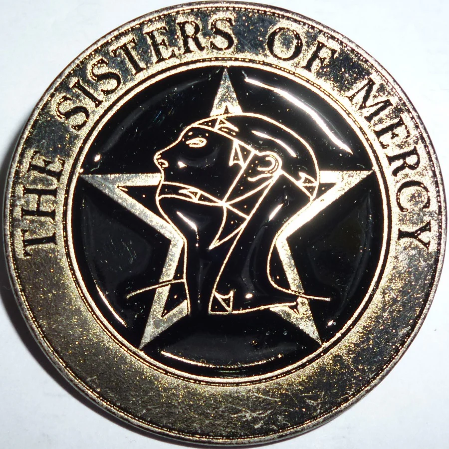 Sisters of Mercy | Pin Badge Logo - Image 2
