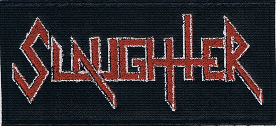Slaughter | Stitched Red White Logo