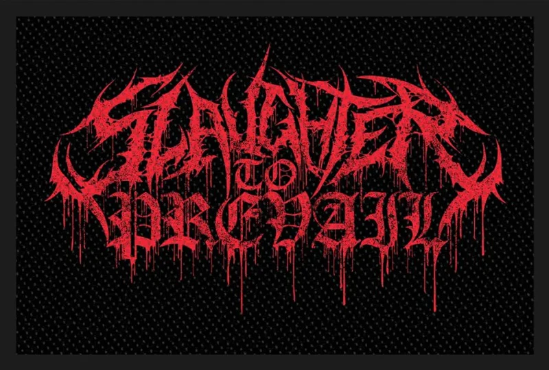 Slaughter to Prevail | Red Logo Woven Patch