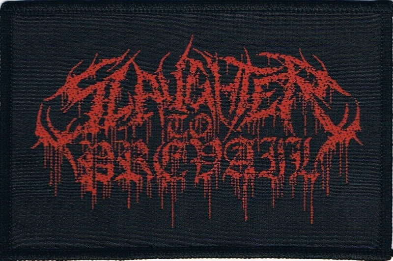 Slaughter to Prevail | Red Logo Woven Patch - Image 2